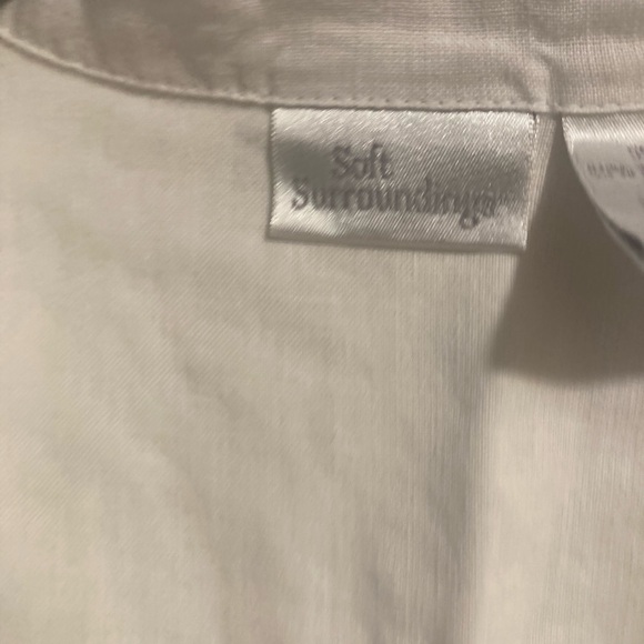 Soft Surroundings 55% Hemp shirt - Picture 6 of 7